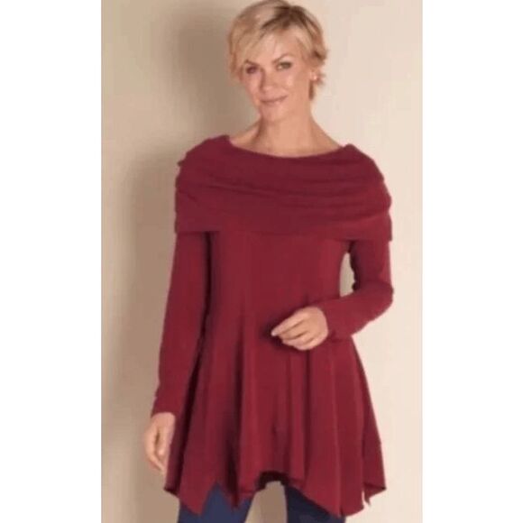 Soft Surroundings B'Call Knit Tunic Size Large in Autumn - Picture 1 of 9